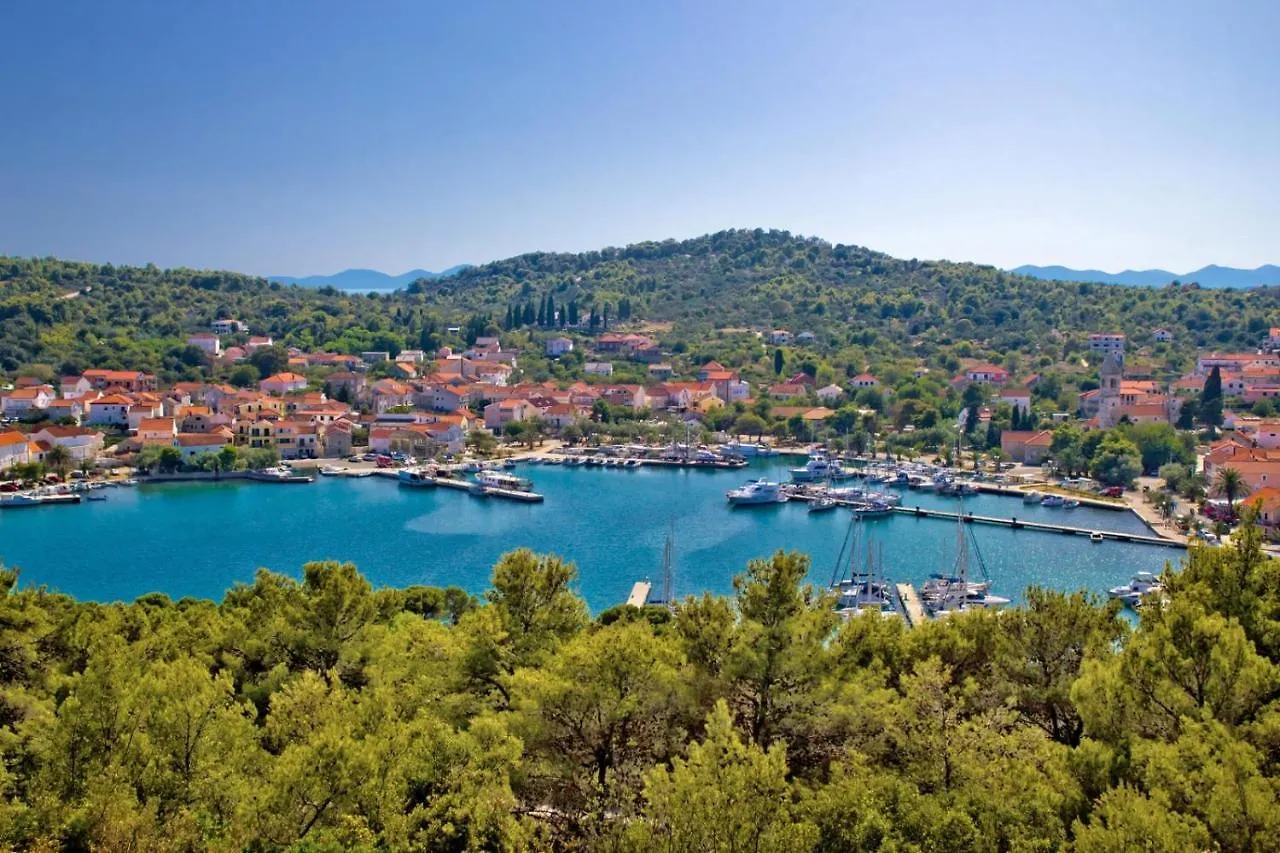 Apartment In Kali With Seaview, Terrace, Air Condition, Wifi Croatia