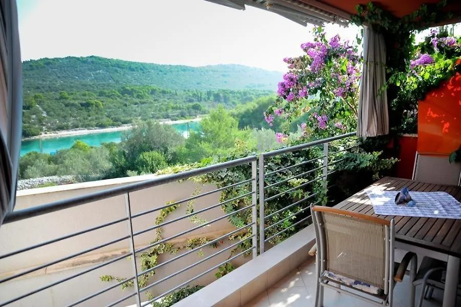Apartment In Kali With Seaview, Terrace, Air Condition, Wifi Croatia